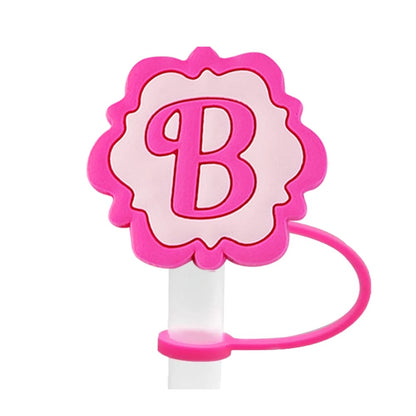 Barbie Straw Cover Caps Toppers for Tumbler