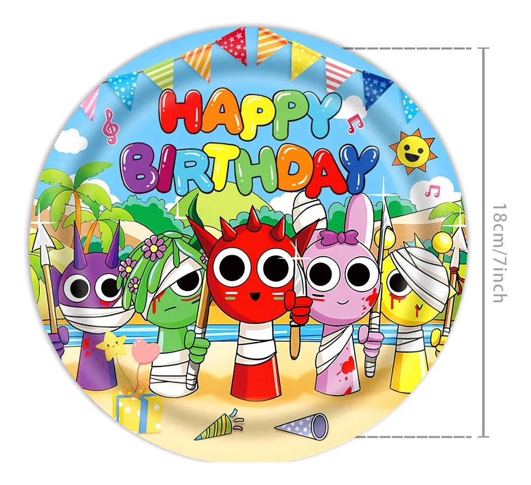 Sprunki Ultimate Party Decorations Package