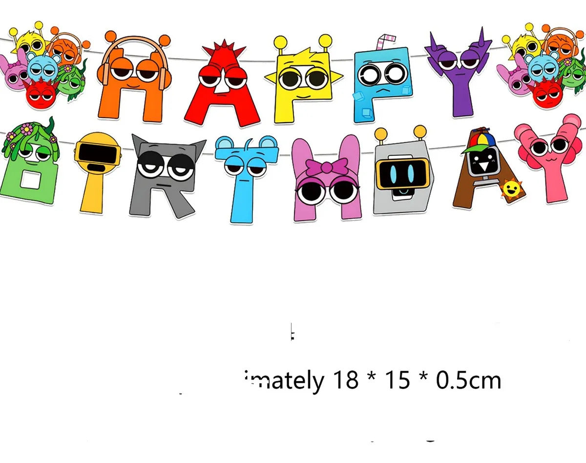 Sprunki Ultimate Party Decorations Package
