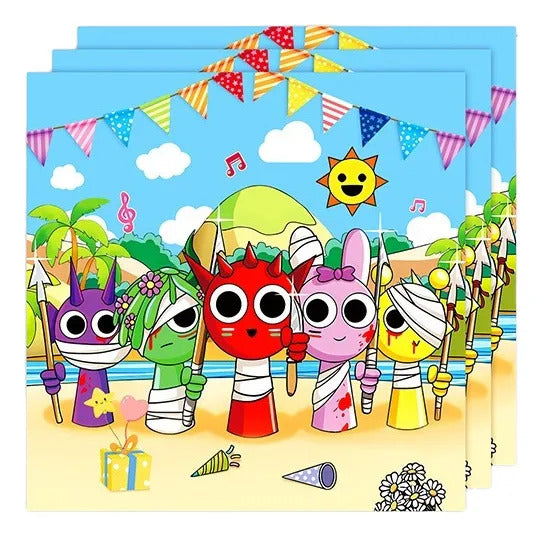 Sprunki Ultimate Party Decorations Package