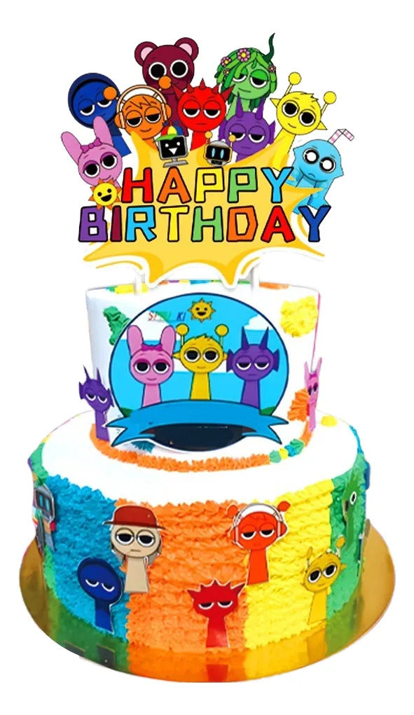 Sprunki Ultimate Party Decorations Package