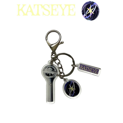 Katseye lightstick keychain