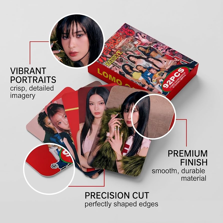 Katseye lomo cards 92pcs