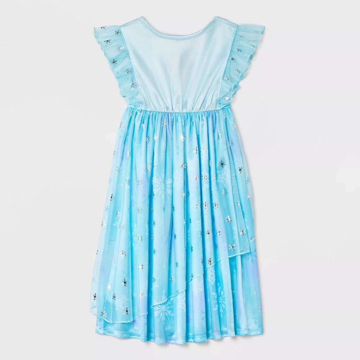 Frozen Elsa nightgown with snowflakes