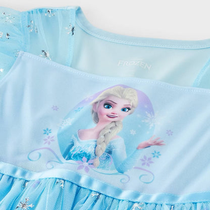 Frozen Elsa nightgown with snowflakes