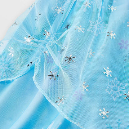Frozen Elsa nightgown with snowflakes