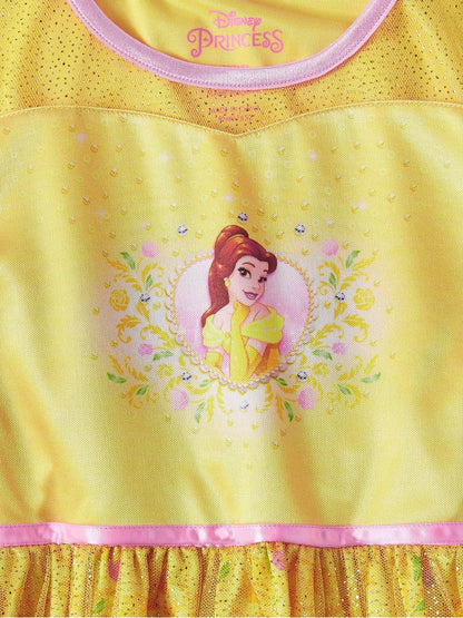 Princess Belle nightgown with pink flowers