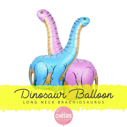 Brachiosaurus Dinosaur foil balloon