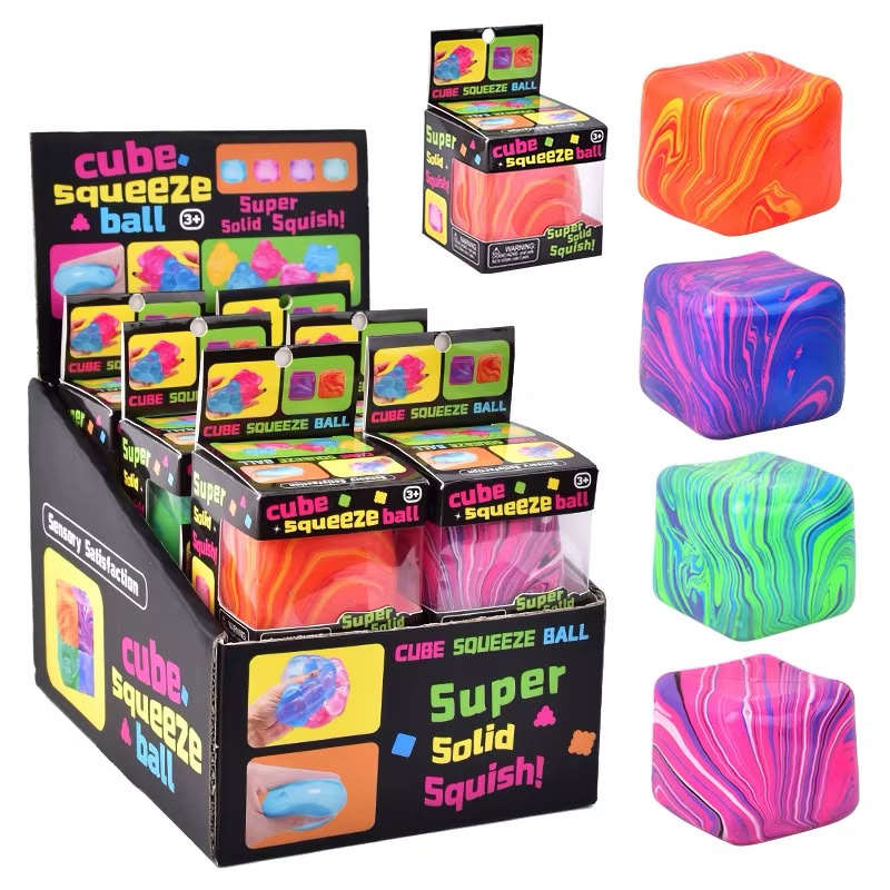 Nice Cube Swirl Squeeze Ball