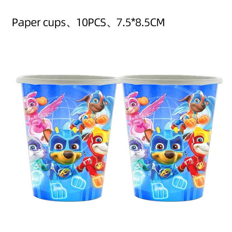 Paw Patrol party cups 10pcs