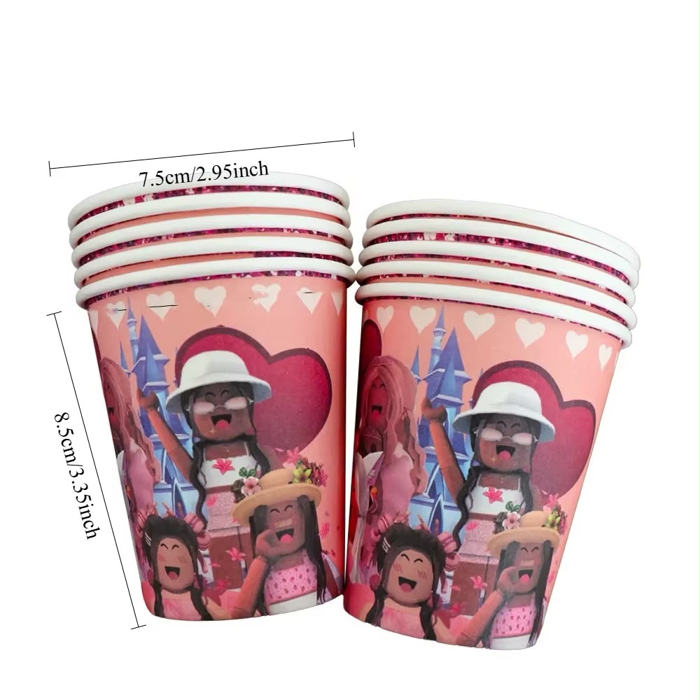 Roblox girls cups 10pcs