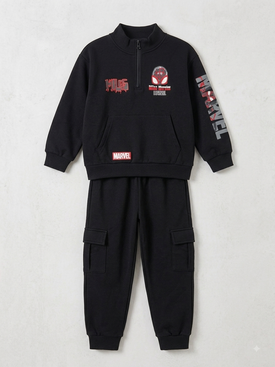 Zara Mile Morales Joggers set (Issue on Miles Print)