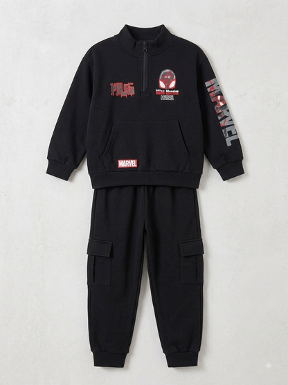 Zara Mile Morales Joggers set (Issue on Miles Print)