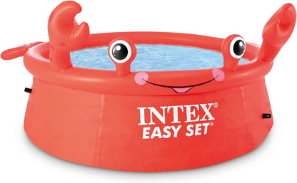 Intex happy crab Easy Set Inflatable Swimming Pool