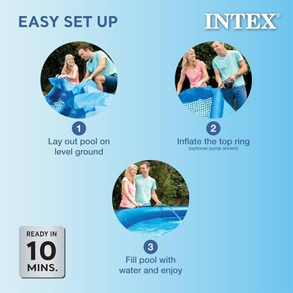 Intex happy crab Easy Set Inflatable Swimming Pool
