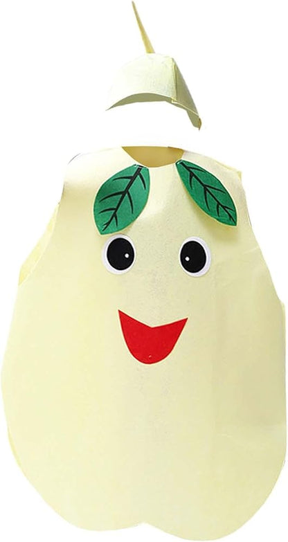 Pear fruit kids costume (3-8yrs)
