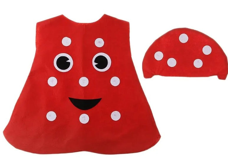 Mushroom kids costume (3-8yrs)