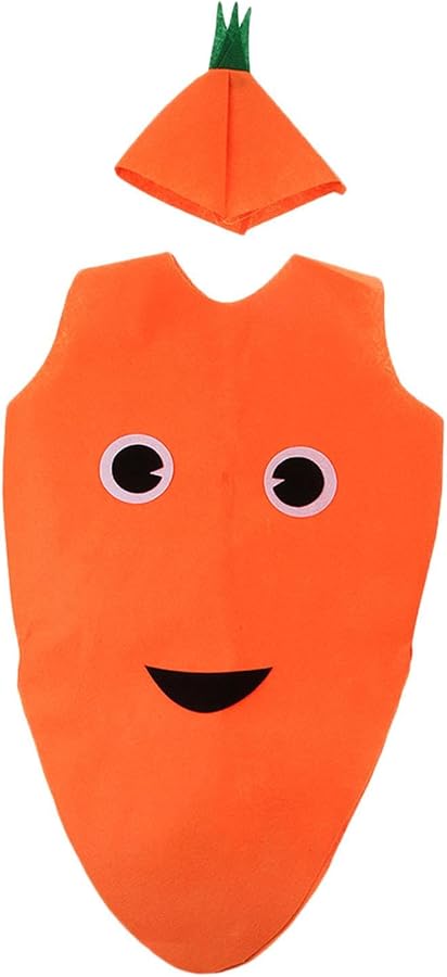 Carrot kids costume (3-8yrs)