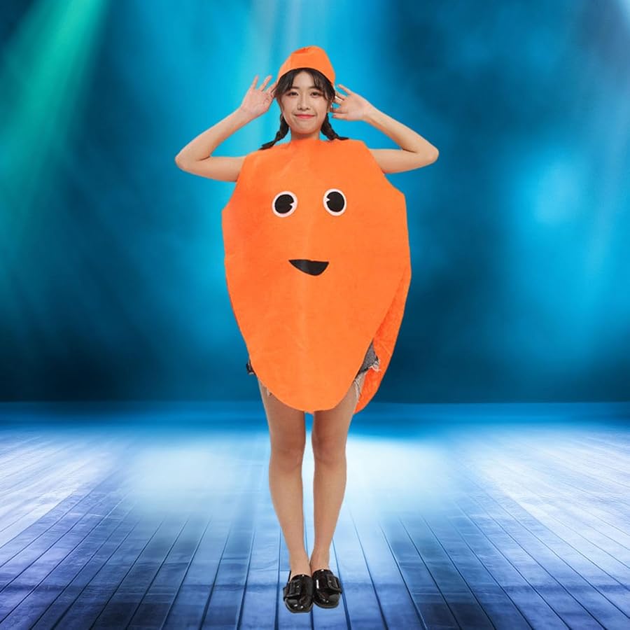 Carrot kids costume (3-8yrs)