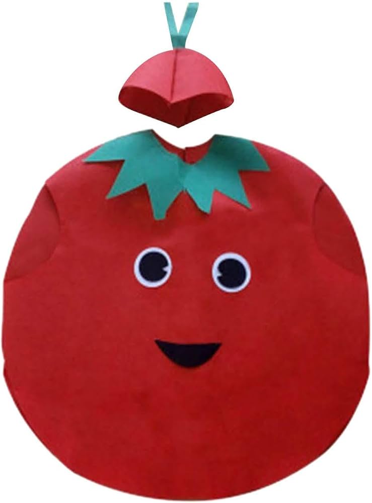 Tomato kids costume (3-8yrs)