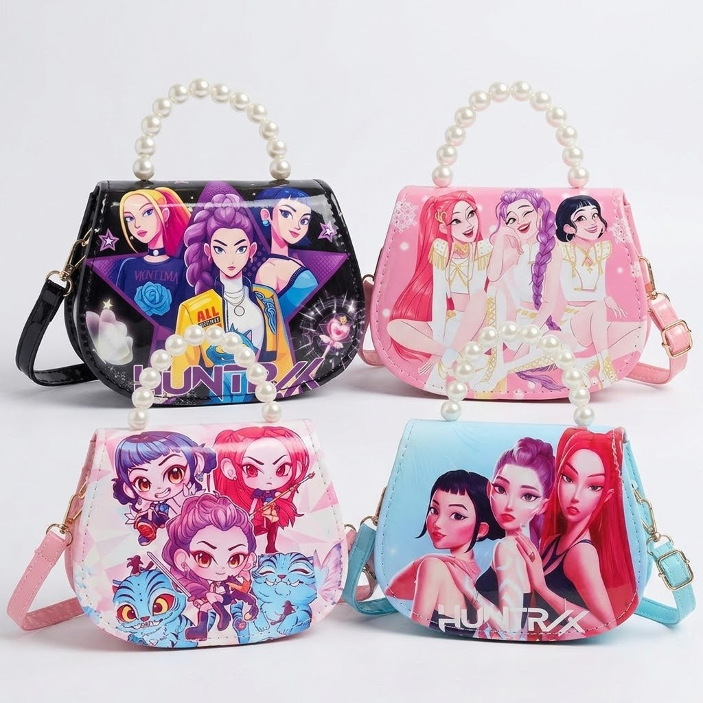 Kpop demon hunters pearl crossbody purse bags
