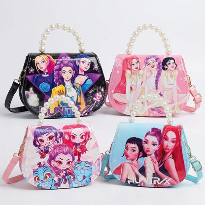 Kpop demon hunters pearl crossbody purse bags