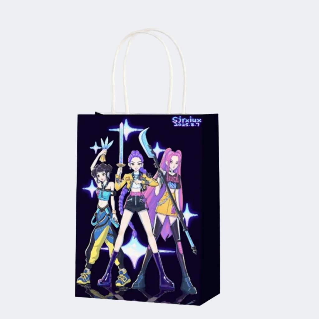 Kpop demon hunters kraft bags