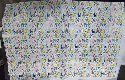 Celebration Gift Wrapping Paper (27&