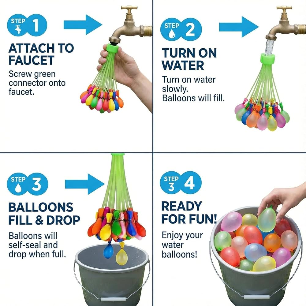 Water Balloon set 111 pcs