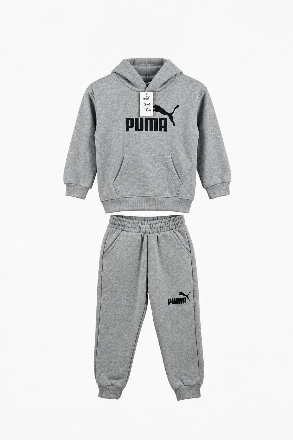 Primark grey Puma 2 pc fleece tracksuit