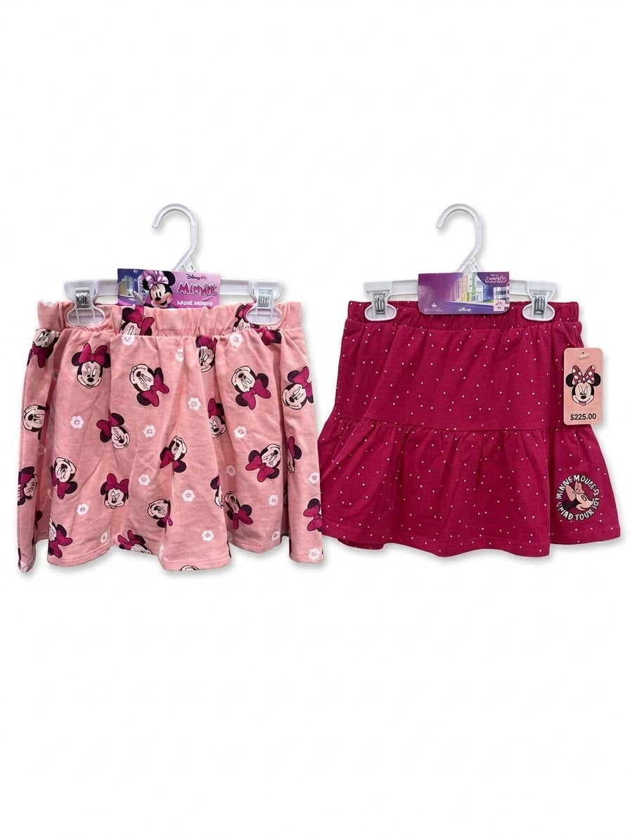 Disney Minnie Mouse 2 Pack Skorts (red and pink)
