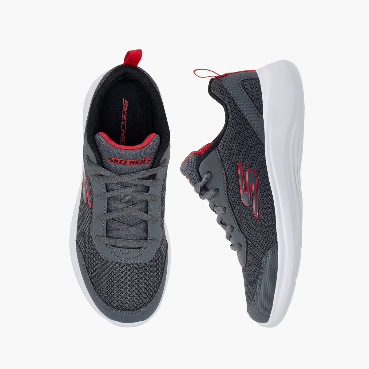 Skechers Charcoal grey running sneakers