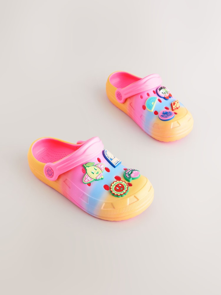 NEXT fruit badge clogs