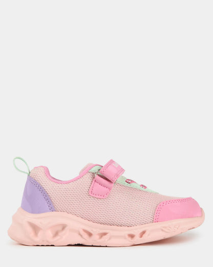 ‘Three cats’ butterfly day light up girls sneakers