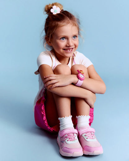‘Three cats’ butterfly day light up girls sneakers