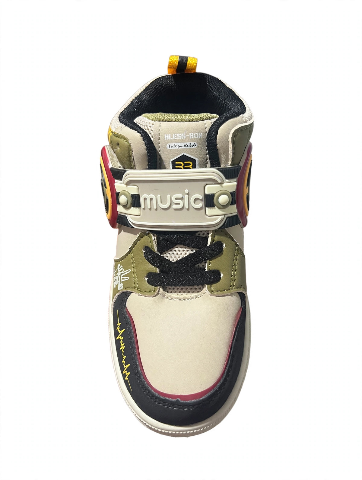 Bless box boys DJ music themed sneakers