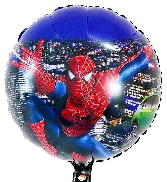 Spider-Man Blue Foil Balloon 5pc Set