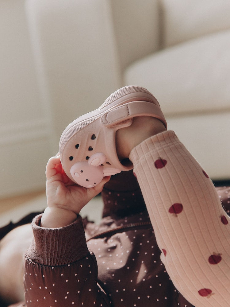 NEXT Neutral Bunny Character Baby Clogs