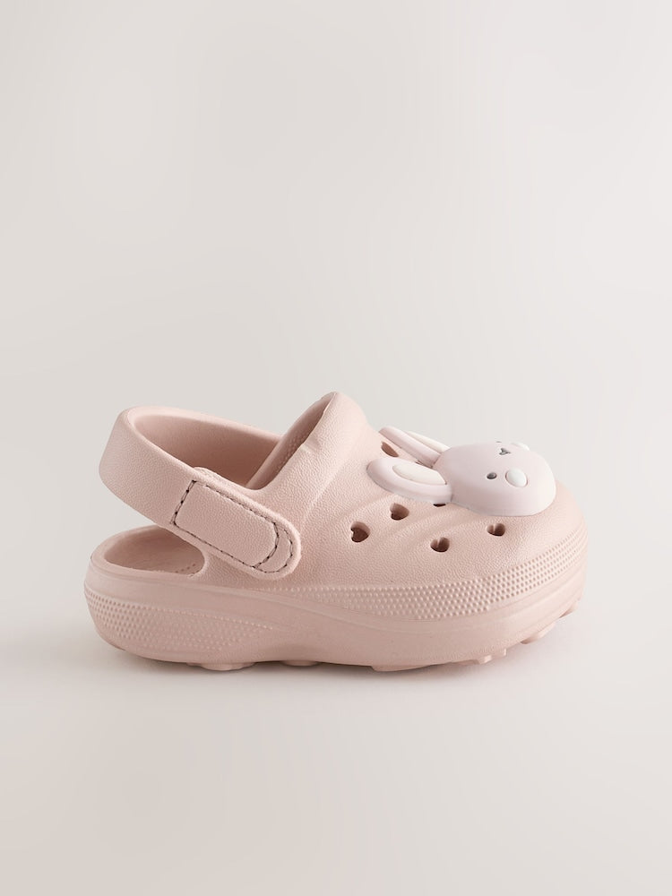 NEXT Neutral Bunny Character Baby Clogs