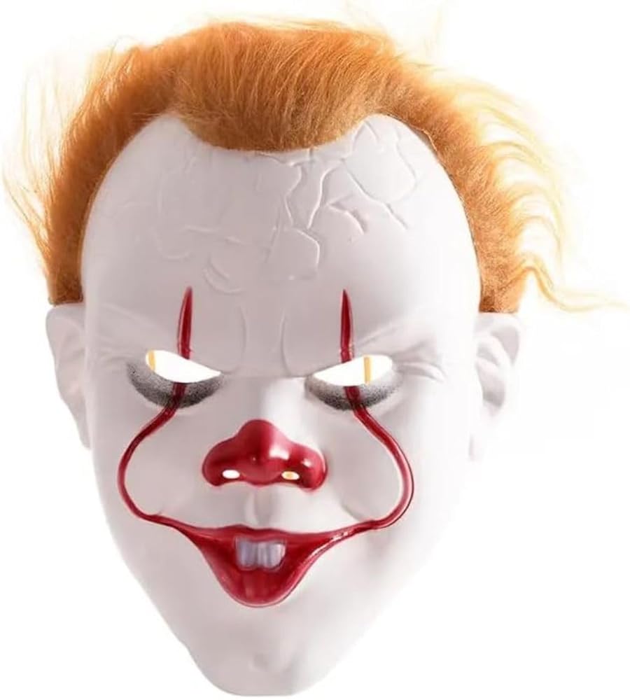 IT Pennywise the Clown Halloween Hard Face Mask