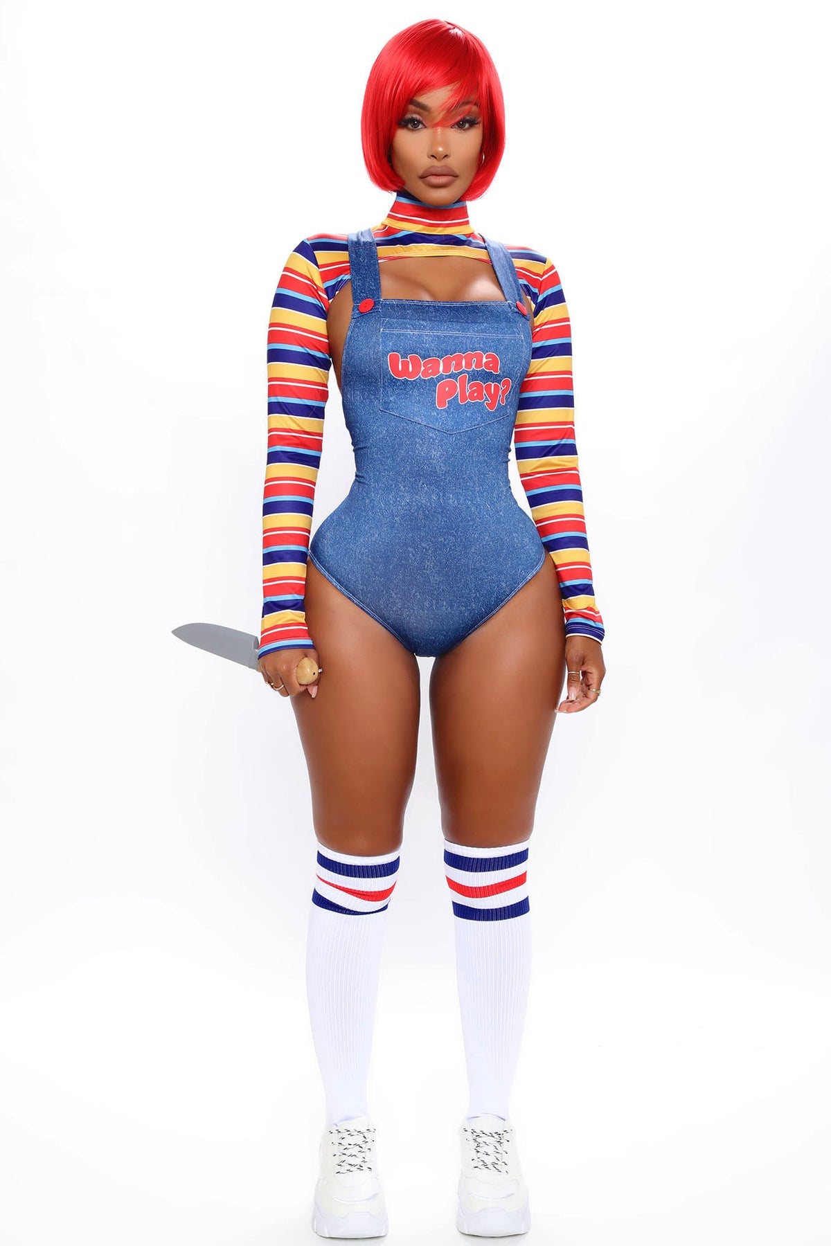 Chucky Red Wig Only Halloween