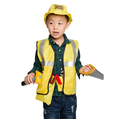 Construction worker cosplay Career Day outfit (Ages 3 to 7 years old)