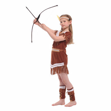 Girls Native American Indian Costume