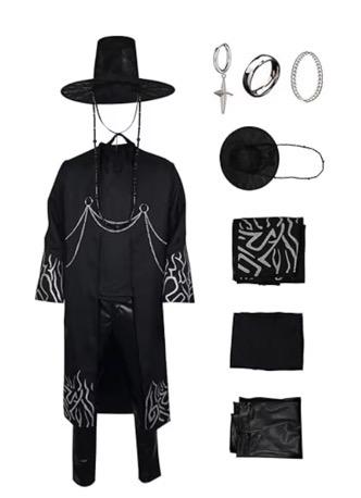 Kpop Demon Hunters Jinu Cosplay Outfit
