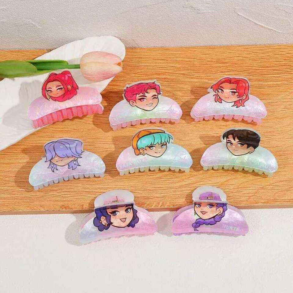 Kpop Demon Hunters Hair Clips bow