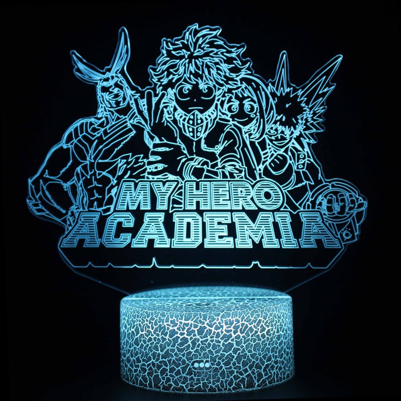 My Hero Academia LED Lamp-Watch-Preppy Kids Trinidad-Preppy Kids Shop