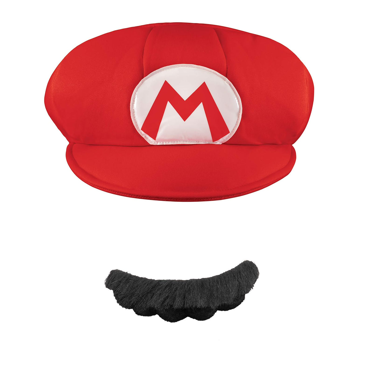 Mario and Luigi Hats and mustache