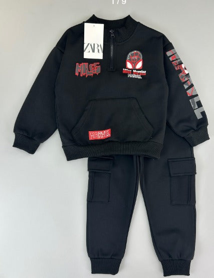 Zara Miles Morales Cargo Joggers Set