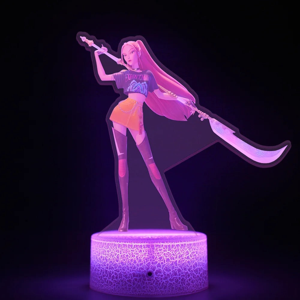KPOP Demon Hunters Mira LED Lamp