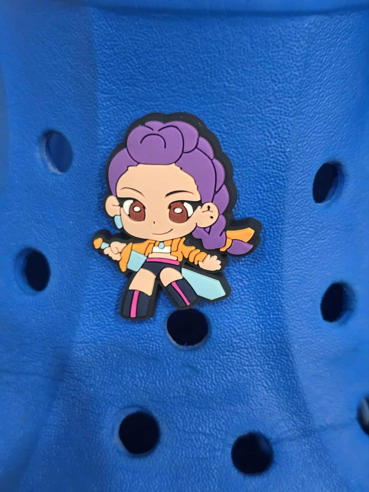 KPOP DEMON HUNTERS CROC CHARMS